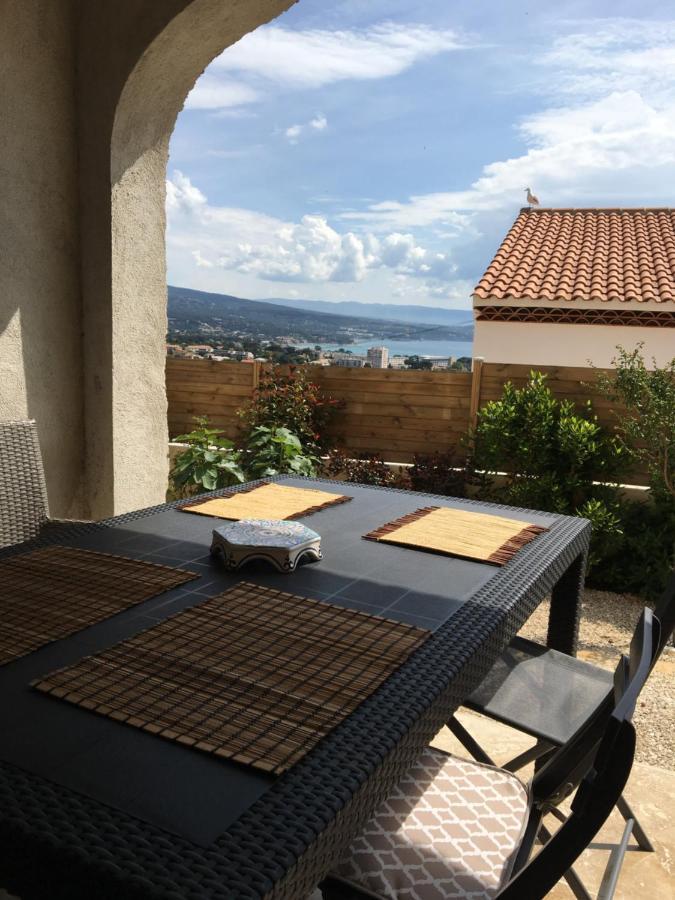 Rez-De-Villa Vue Mer Panoramique 4 P - Soleil Levant Λα Σιοτά Εξωτερικό φωτογραφία